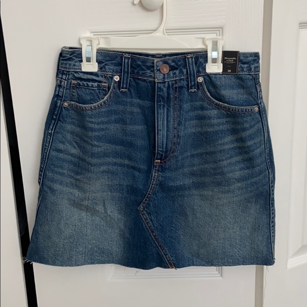 jean skirt